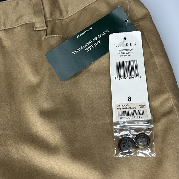 Lauren Ralph Lauren Adelle Modern Straight Trousers - Picture 7 of 11